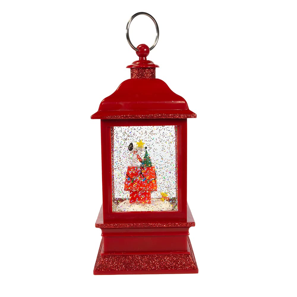 Peanuts 9-Inch Battery-Operated Lit Musical Water Lantern