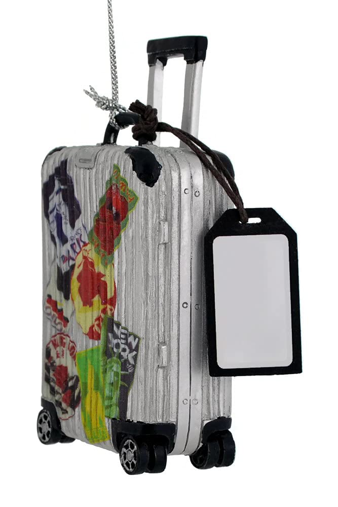 Kurt Adler Travel Luggage Ornament