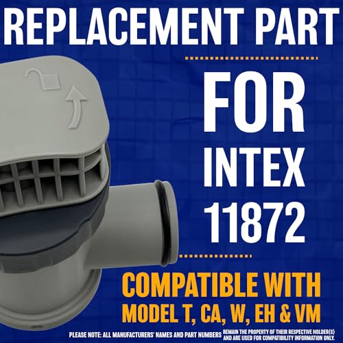 Poolzilla 11872 Replacement Dual Split Hose Plunger Valve Pool Part