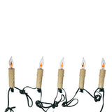 Kurt Adler 7-Light Flicker Flame Candle Light Set