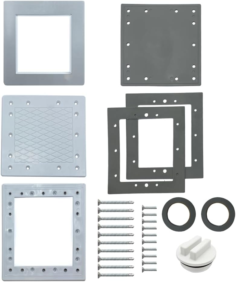 Poolzilla All Season Skimmer Kit for Above Ground Swimming Pools - Compatible with Hayward 1090, 1091, and Other Standard Size Skimmers - Pool Opening and Closing