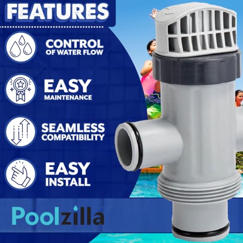 Poolzilla 11872 Replacement Dual Split Hose Plunger Valve Pool Part
