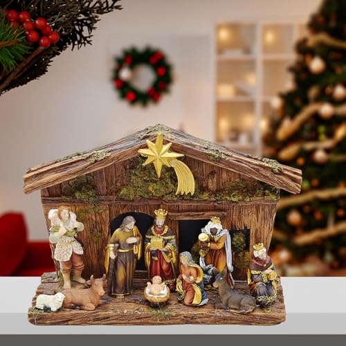 Kurt Adler 11-Piece Nativity Set