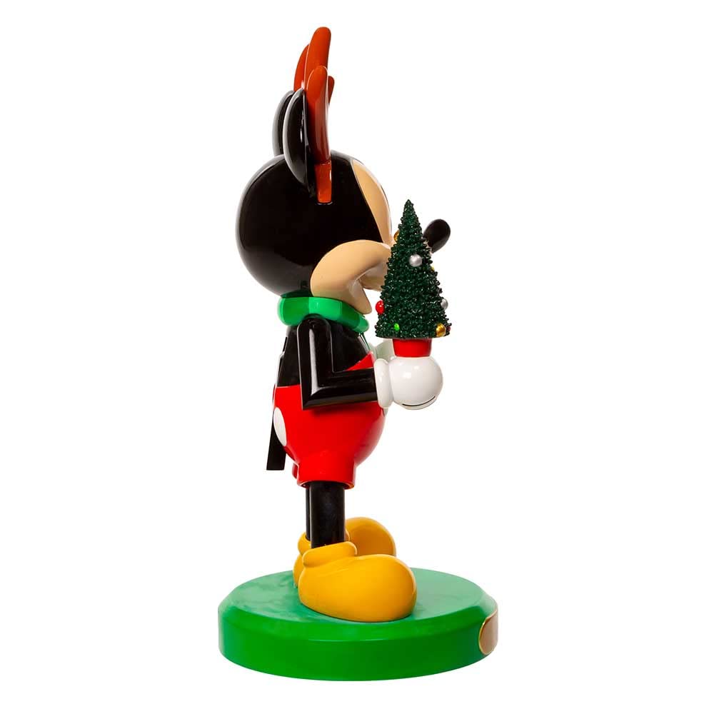 Disney Kurt Adler 6-Inch Mickey Mouse with Tree Nutcracker