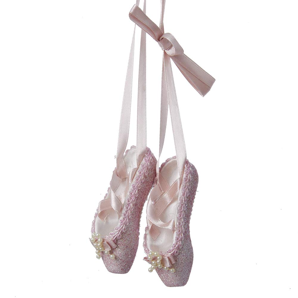 Pink Glitter Ballet Shoes Christmas Tree Ornament T1483 New