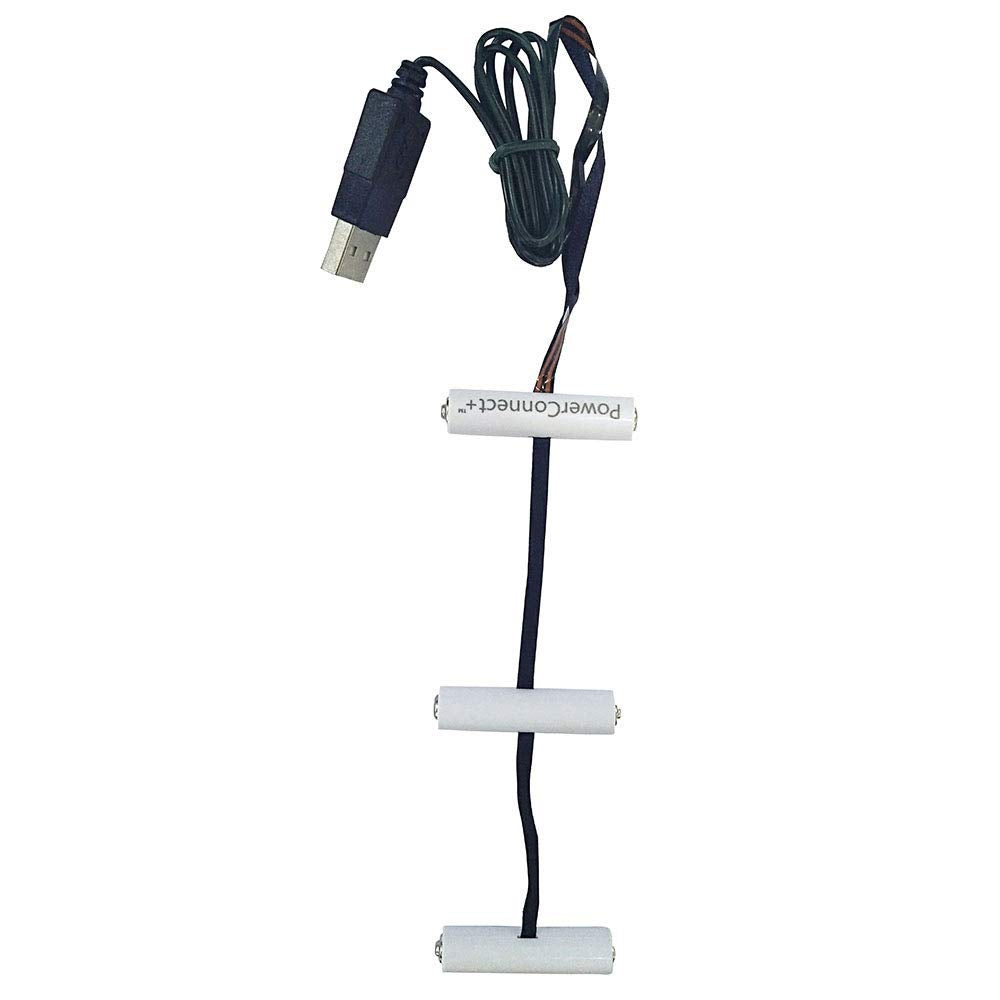 Kurt S. Adler 3-AAA USB Power Connect and Converter