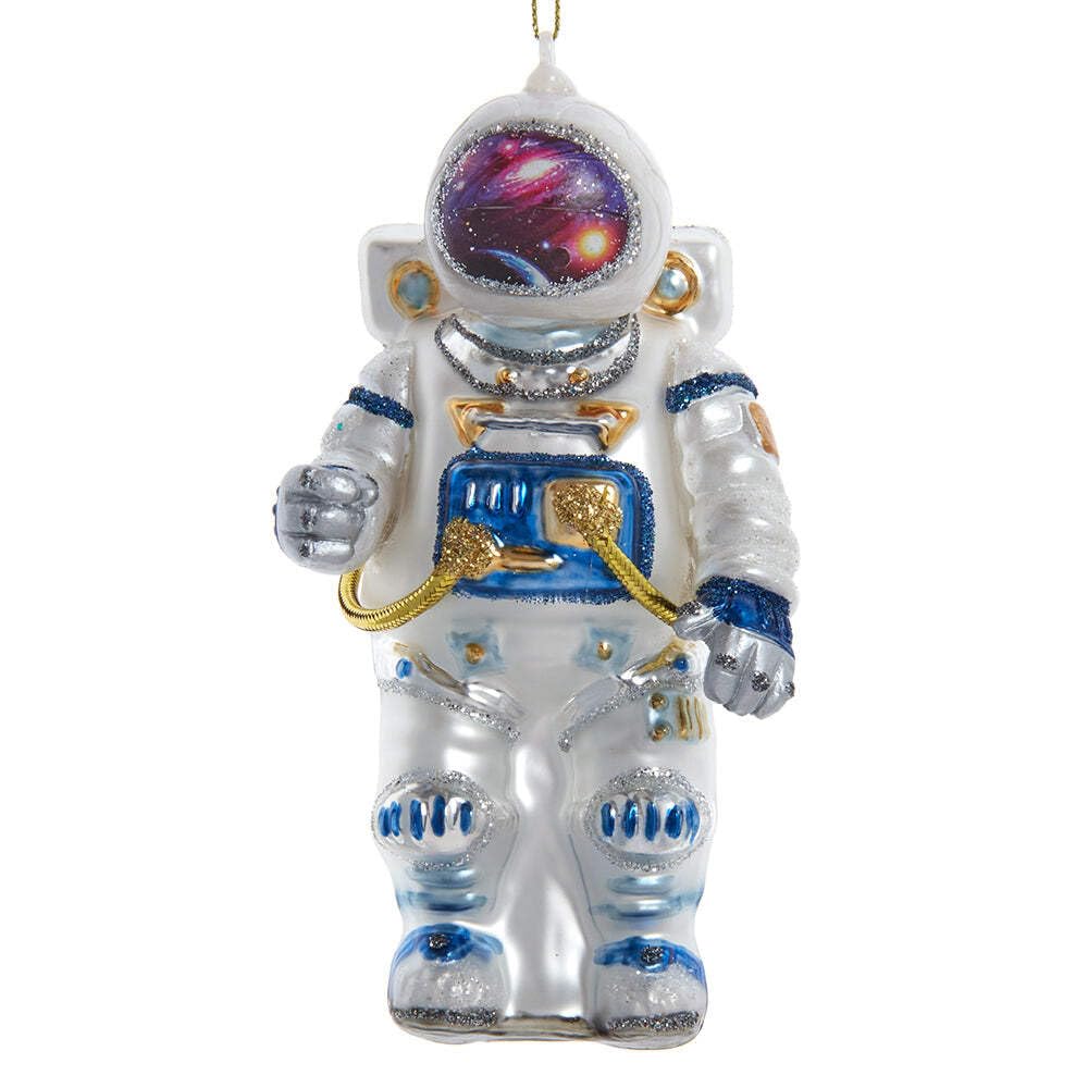 Kurt S. Adler Astronaut Glass Ornament 5.5