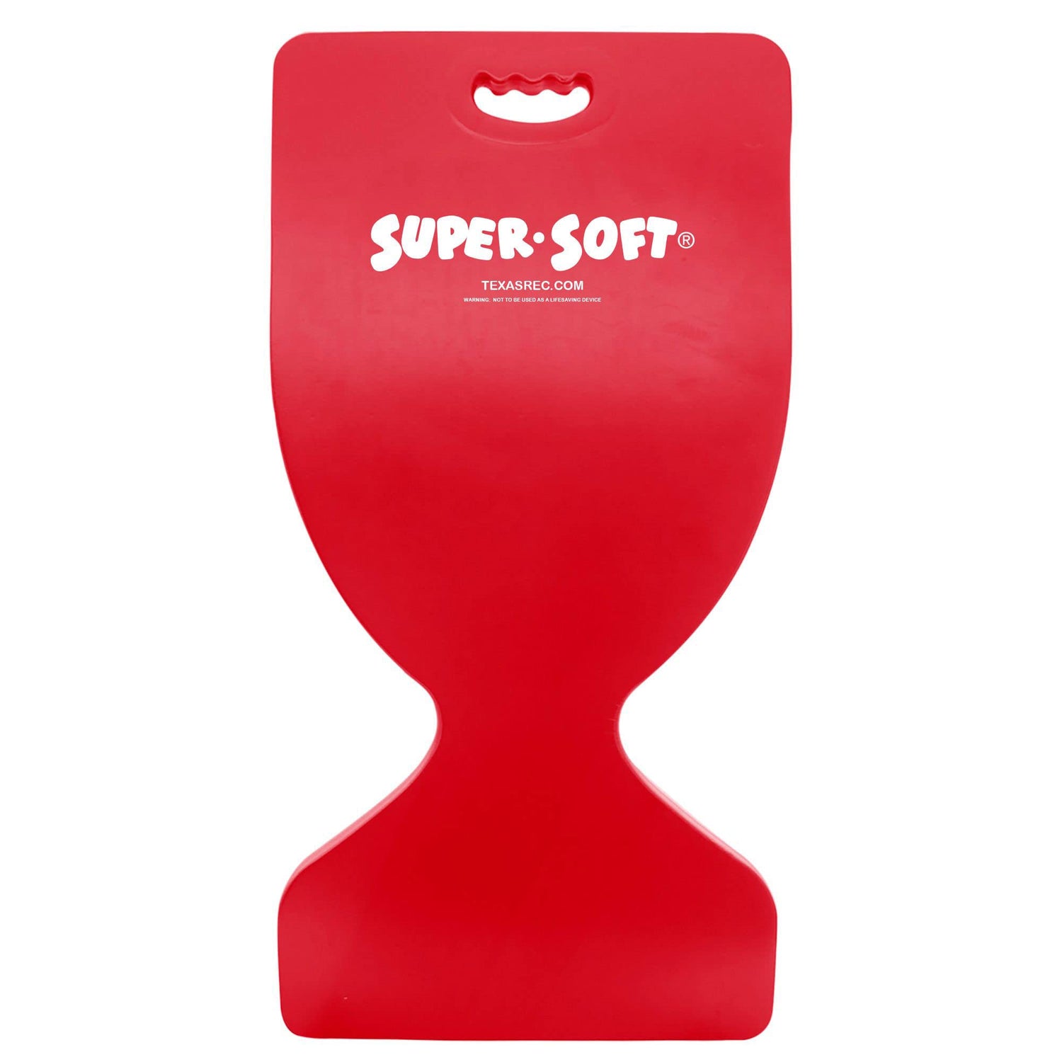 TRC Recreation Super Soft Foam Water Saddle Pool Float for Adults and Kids, Lounger for Swimming Pool, Lake, River, and Beach Essentials, Red
