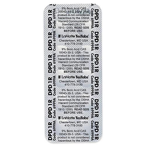 Lamotte DPD #1R Testabs, (Count of 100 Tabs)| 6999A-J