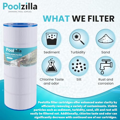 Poolzilla Replacement Pool Filter for PLFPXST150, Hayward X-Stream CC1500, CC-1500-E, Waterway Pro Clean 150, Unicel C-8316, Filbur FC-1286