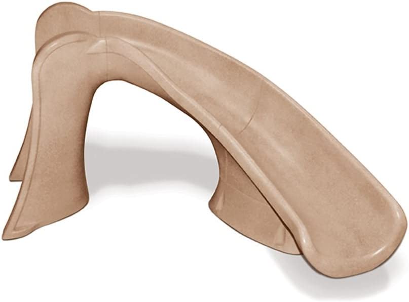 S.R. Smith 698-209-58110 Cyclone Right Curve Pool Slide, Taupe