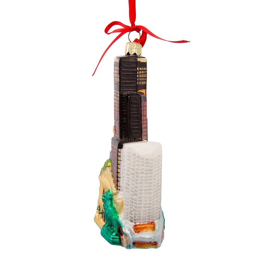 Kurt Adler C4582 Chicago Ornament, Multicolor, 5 inches