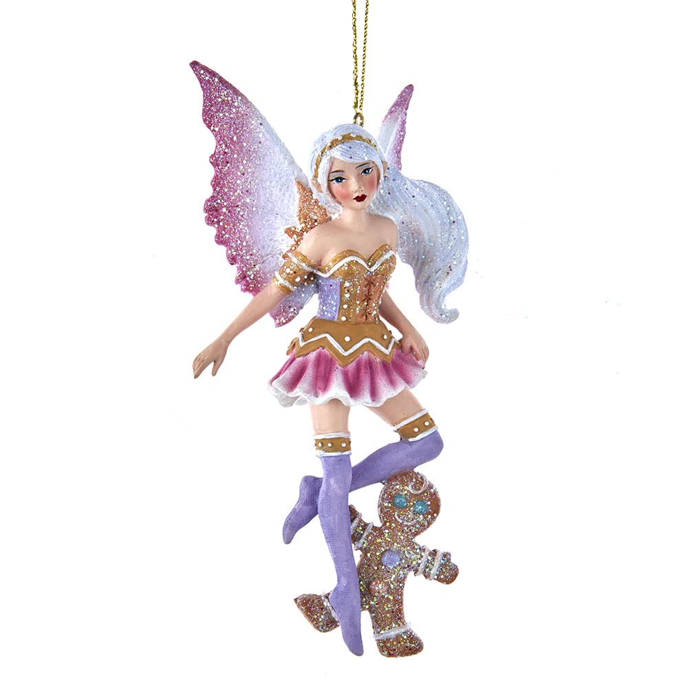 6-Inch Amy Brown Gingerbread Fairy Ornament