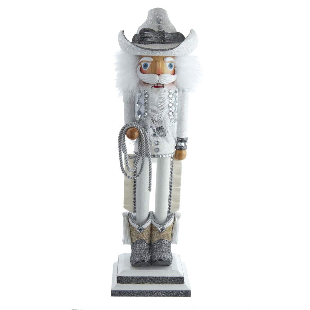 19-Inch Hollywood Rhinestone Cowboy Nutcracker