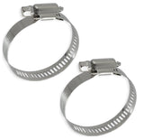 Poolzilla Stainless Steel Hose Clamp for 1 ¼'' to 2'' Pool Filter Connection Hoses