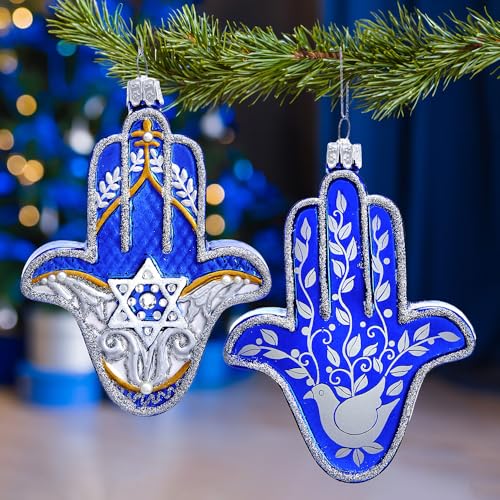 Kurt Adler NB1519 Ornament, Blue, Standard
