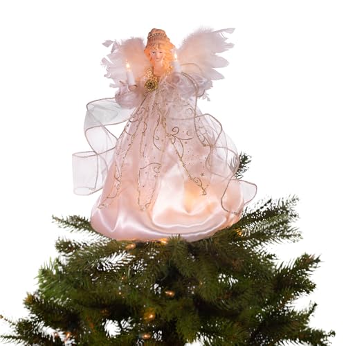 Kurt Adler UL2146 Illuminated Angel Treetop