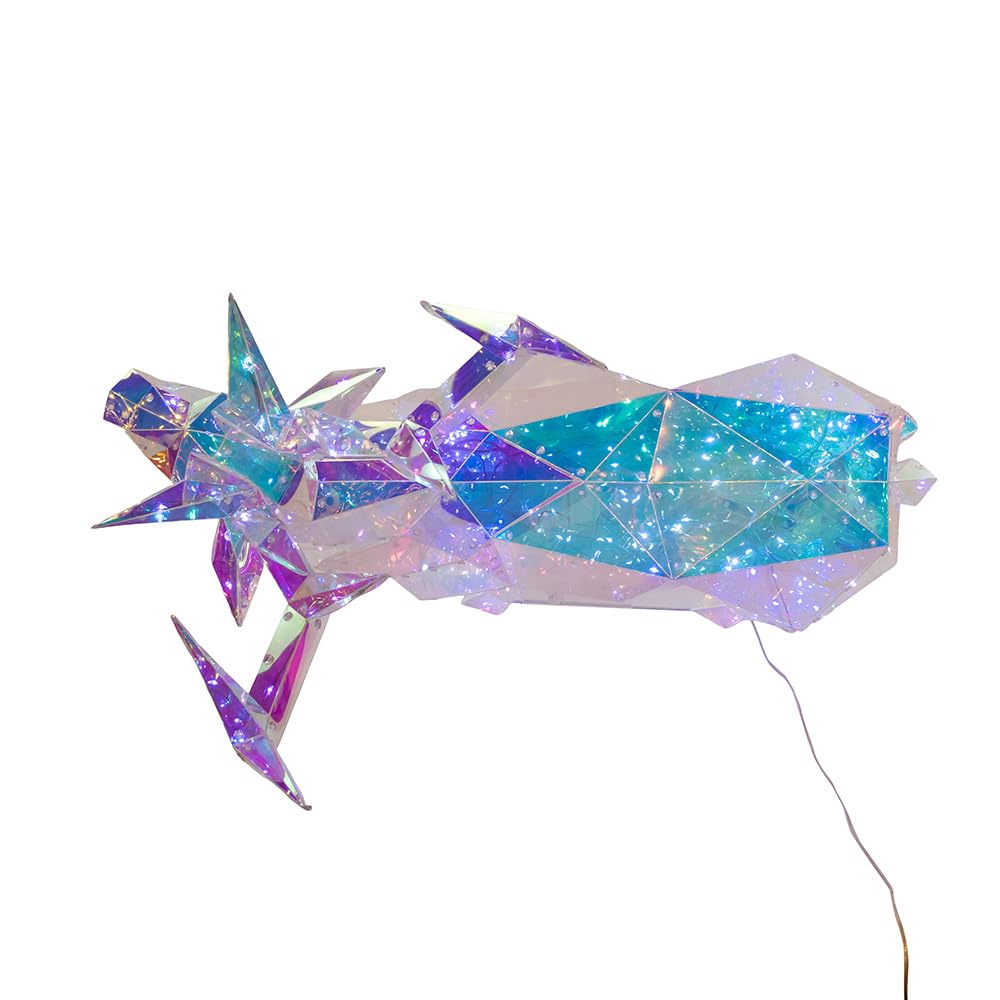 Kurt Adler 35.4 Inch 500 Multi-F Clear White LED Iridescent Deer