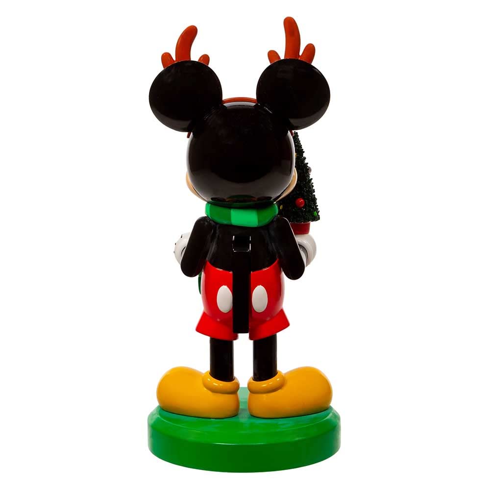 Disney Kurt Adler 6-Inch Mickey Mouse with Tree Nutcracker