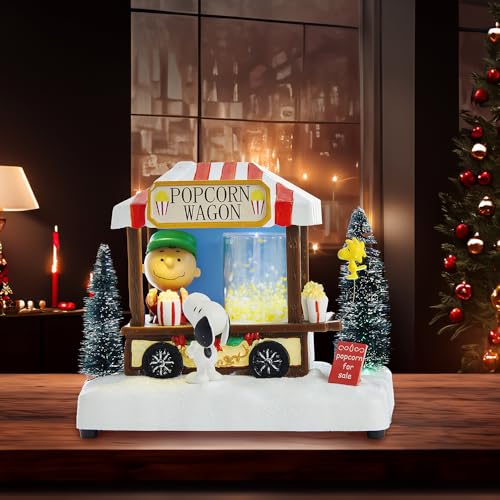 Kurt Adler 7-Inch Battery-Operated Peanuts? LED Musical Table Piece