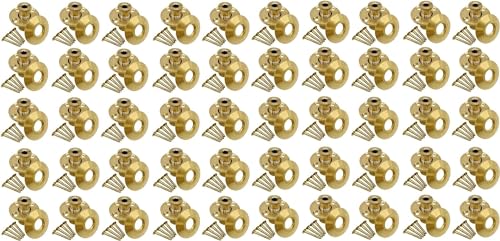 Poolzilla Wood Deck Brass Anchor with Collar for Safety Cover - Universal Fit