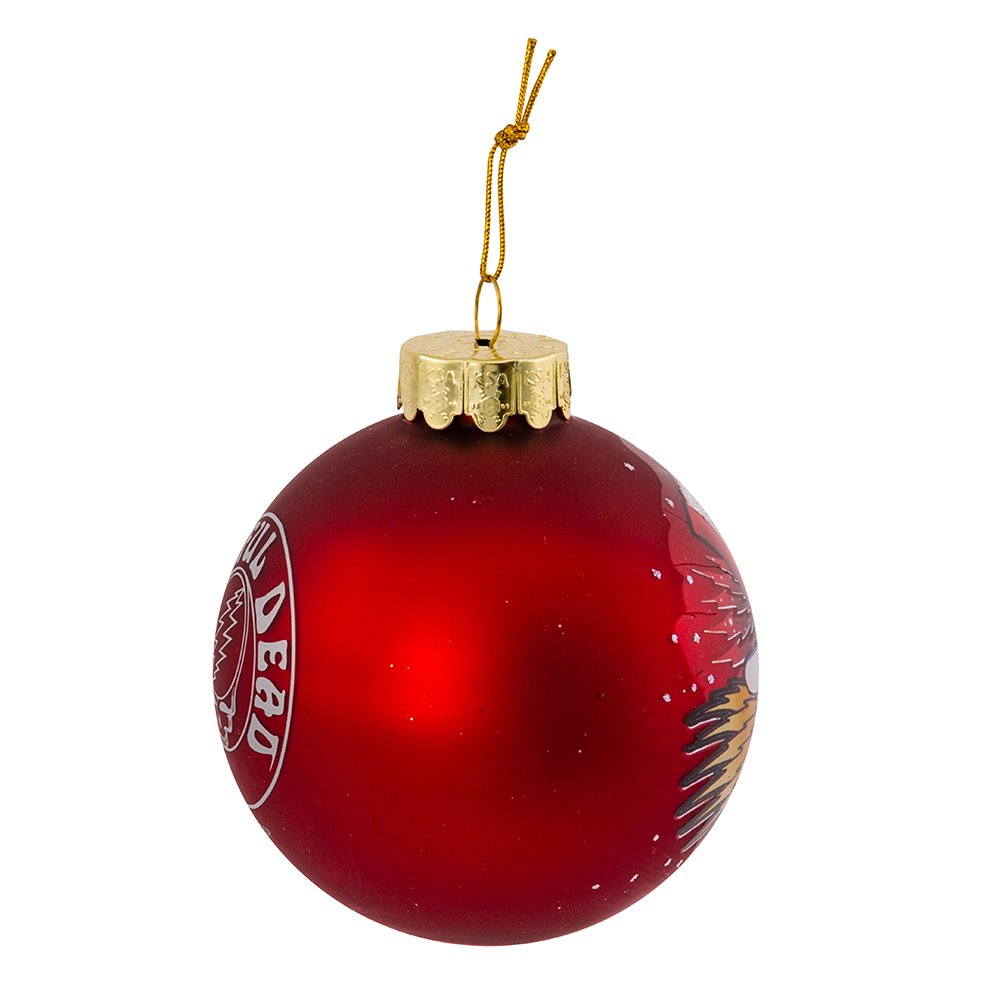 Kurt Adler 80mm Grateful Dead Glass Ball for Christmas