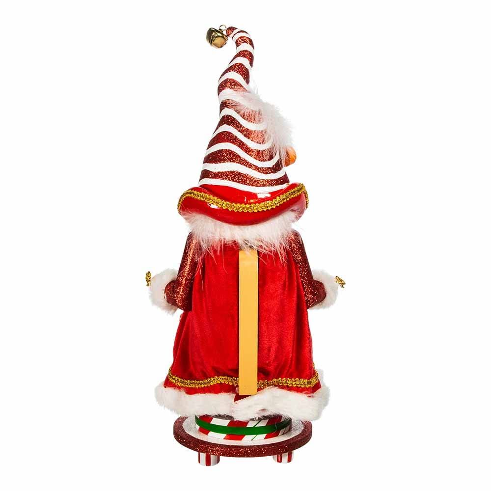 Kurt S. Adler Jolly Jingles Gnome Nutcracker, 15-Inch, Multicolored