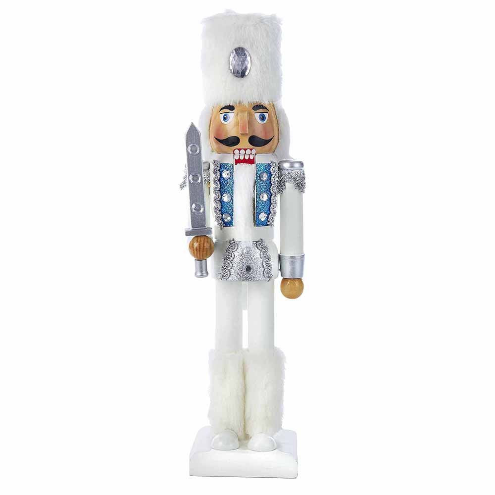 Kurt S. Adler Kurt Adler Russian, 15-Inch, White Nutcracker