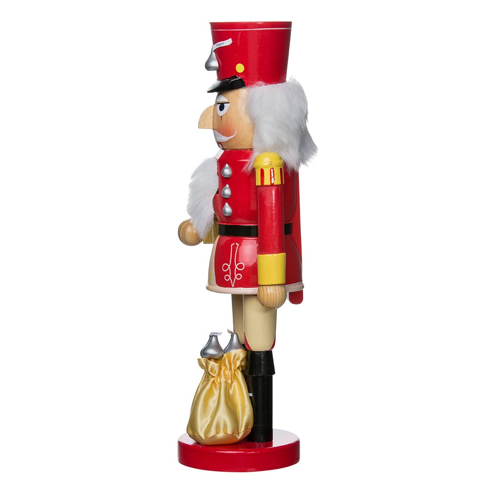 Kurt S. Adler Hershey Kisses Soldier Nutcracker, 14-Inch Red