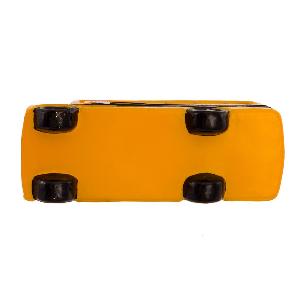 Noble Gems Kurt Adler 4-Inch Glass School Bus Ornament,Christmas