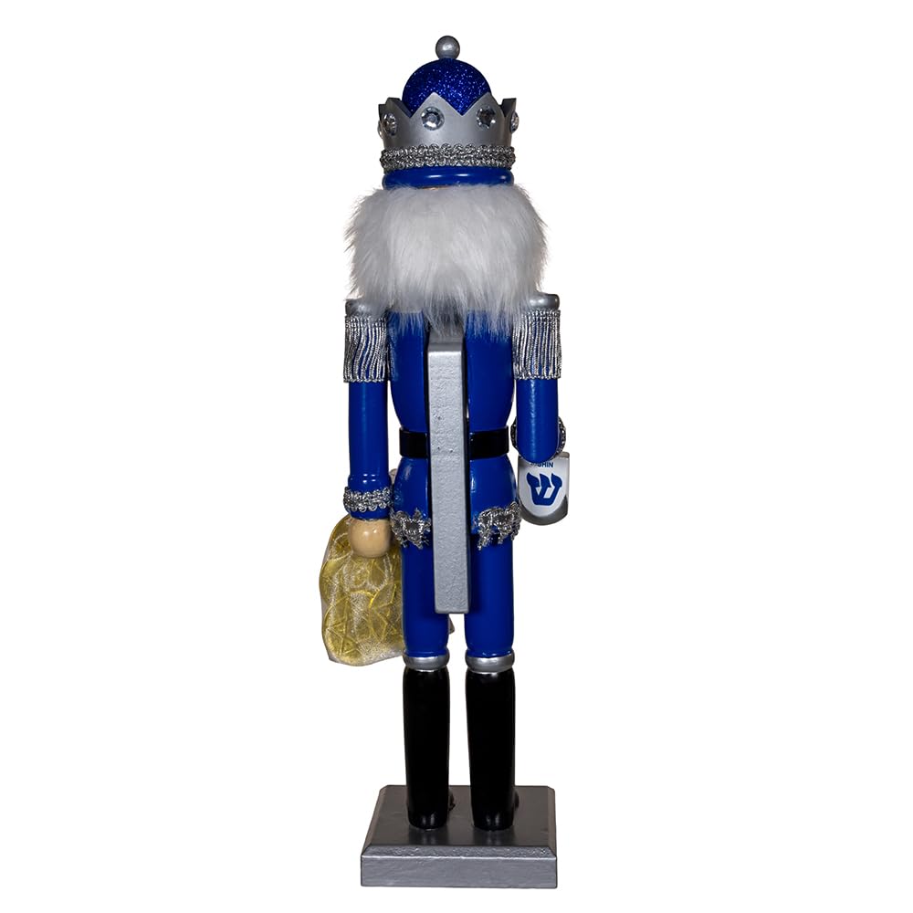 Kurt Adler 15-inch Hanukkah Nutcracker