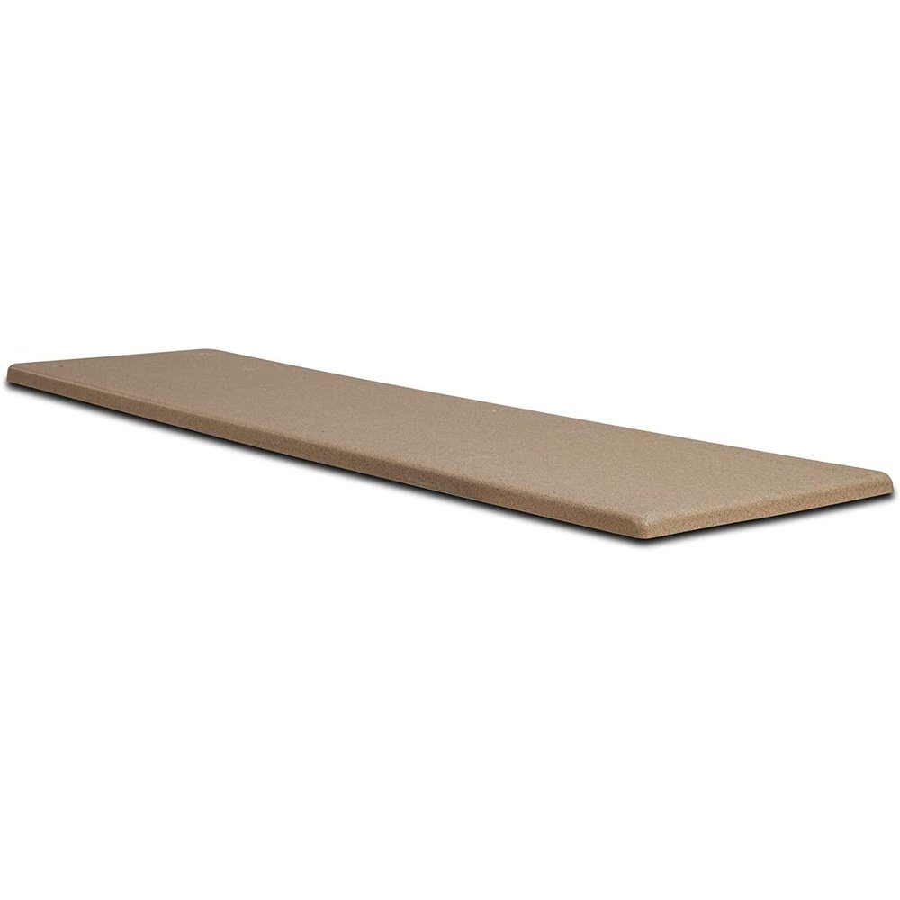 S.R. Smith 66-206-268S23 Fibre-Dive Replacement Diving Board with Clear Tread, 8-Feet, Pebble