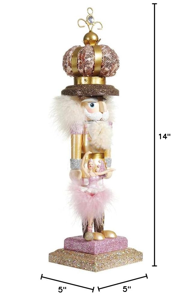 Kurt Adler 14-Inch Hollywood? Ballet and Crown Nutcracker