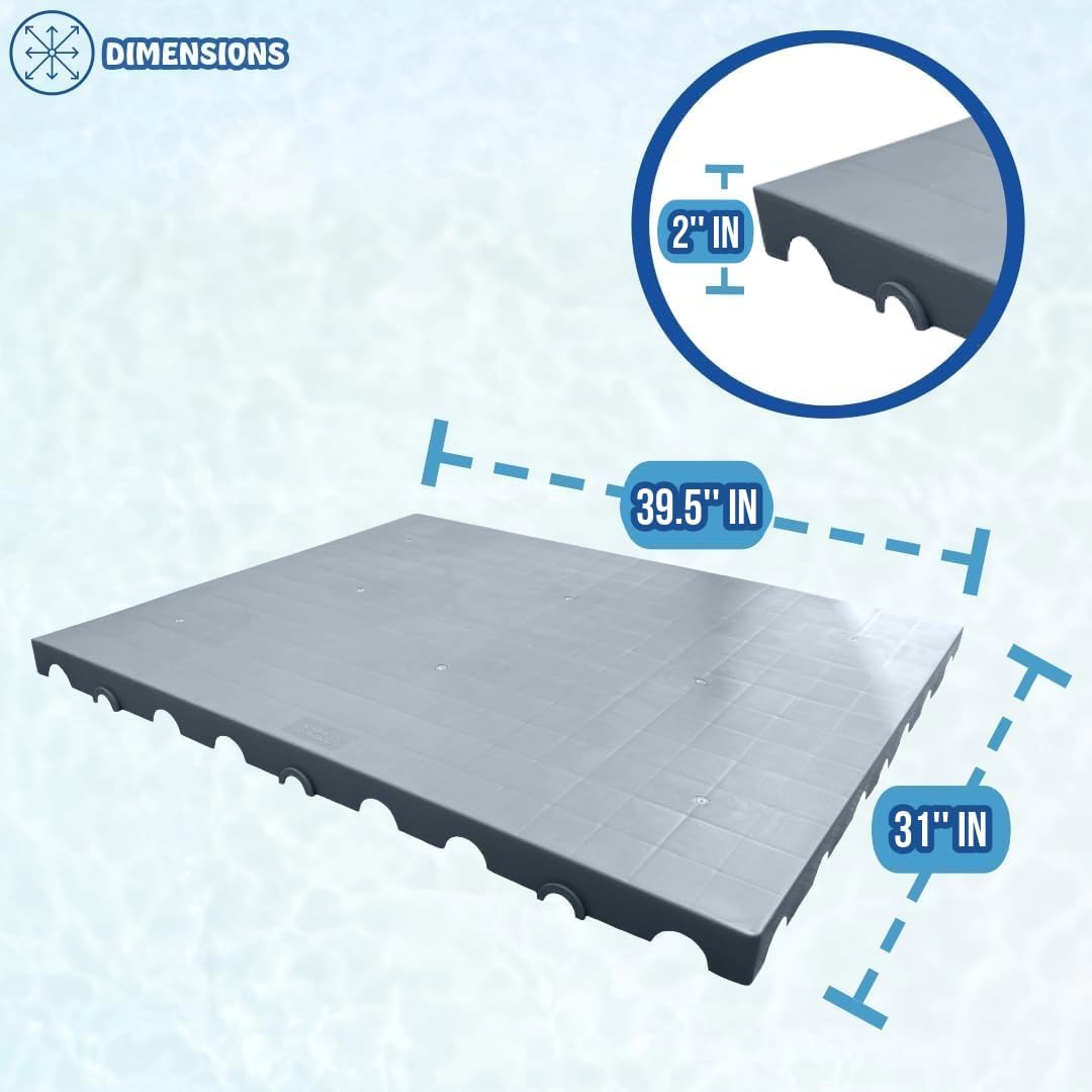 Poolzilla Heat Pump Mounting Pad (39.5’’ x 31’’)