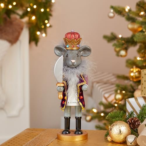 Hollywood Nutcrackers Kurt Adler Hollywood Mouse King Nutcracker, 12-Inch