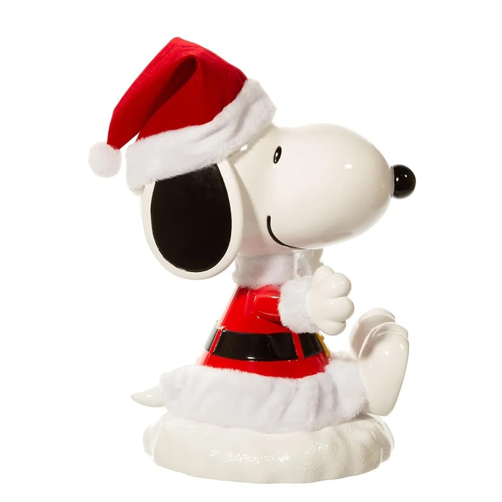 Peanuts Santa Snoopy Tree Topper