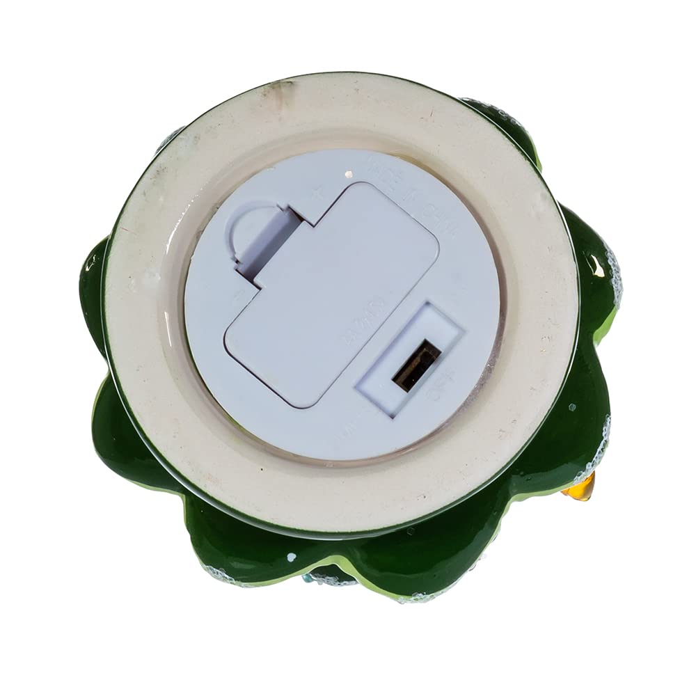 Kurt Adler C9537 Table Piece, Green, 5.5 inch