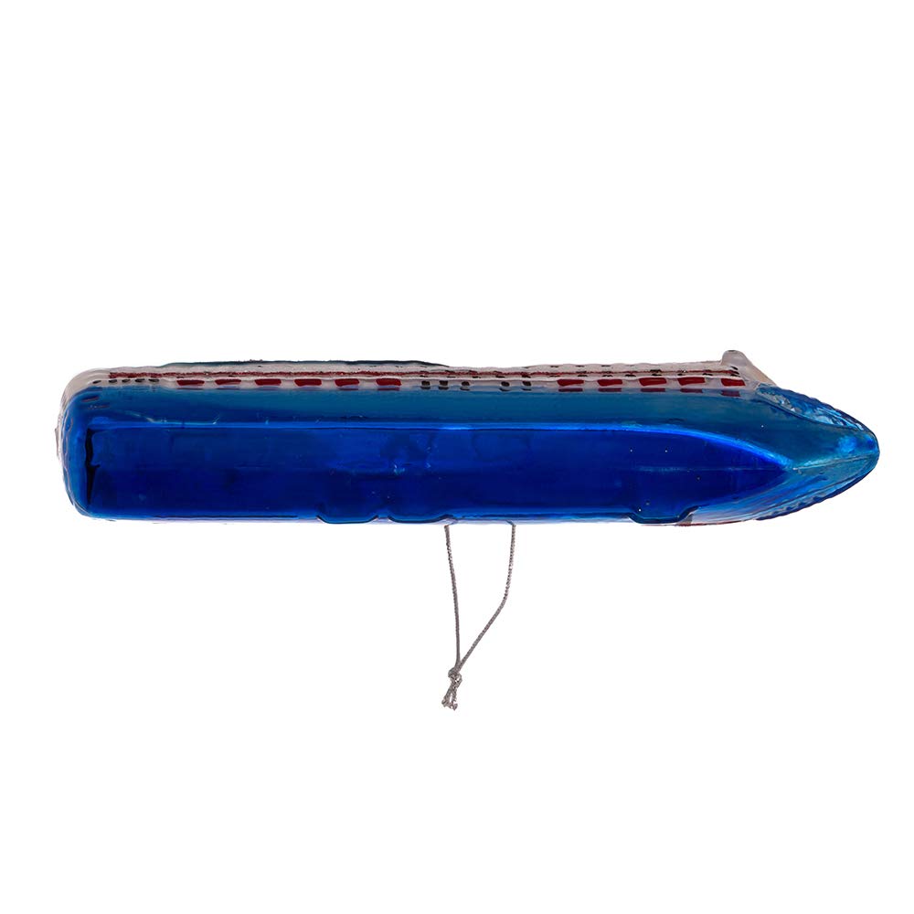 6-Inch Noble Gems Glass Cruise Ship Ornament