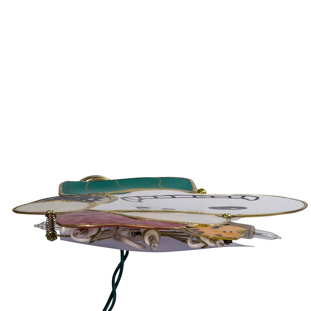 Kurt Adler Snoopy Lighted Treetop, 9-Inch