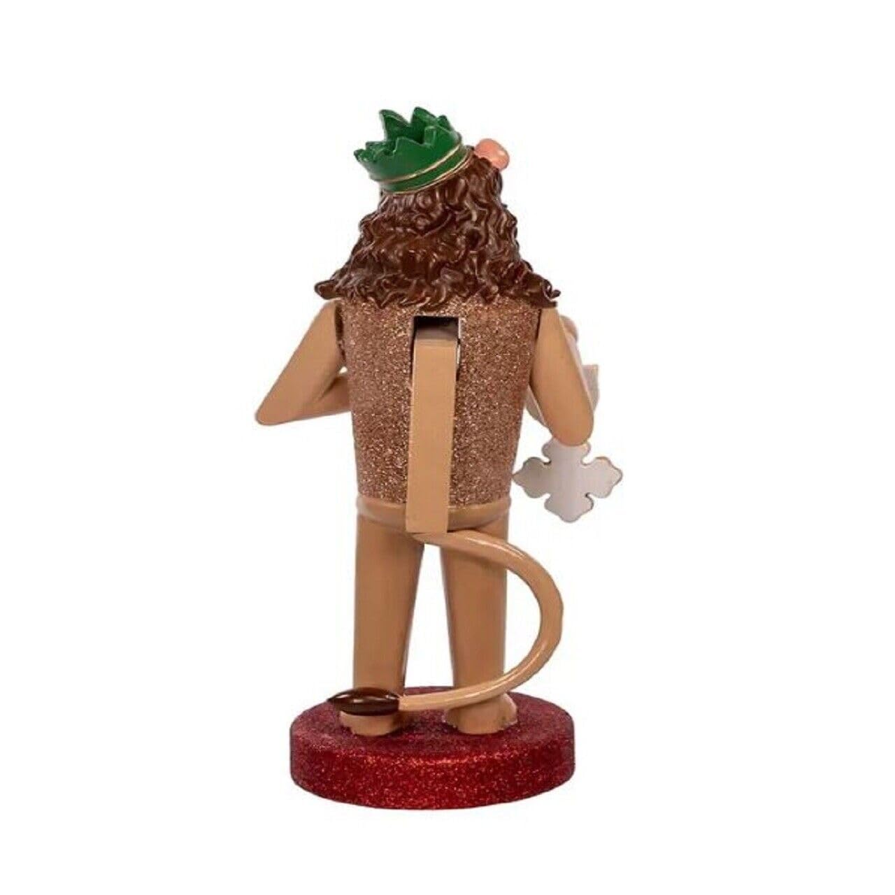 Wizard of Oz Kurt Adler 10-Inch Cowardly Lion Nutcracker, Brown