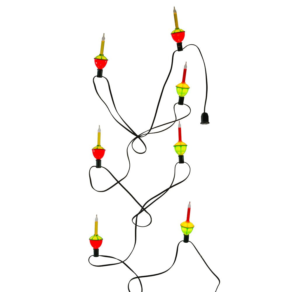 Kurt Adler 7 Bubble Light Set, Multi-Colored