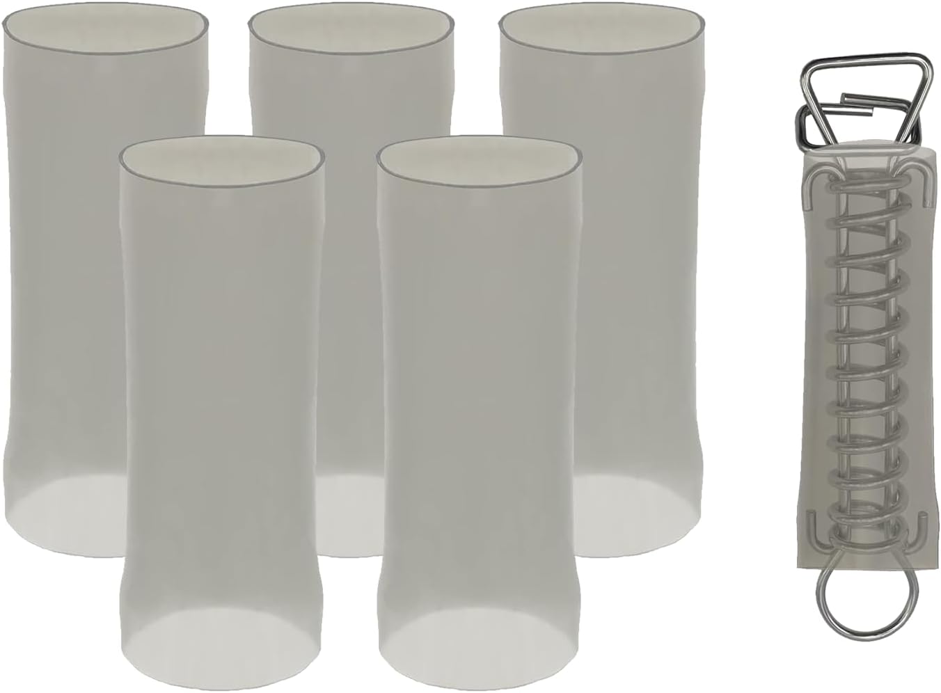 Poolzilla Protective PVC Sleeves for Pool Safety Cover Springs
