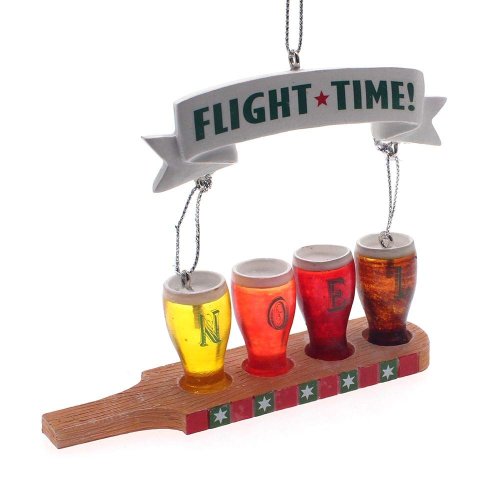 Flight Time Beer Glass Christmas Tree Ornament A2004