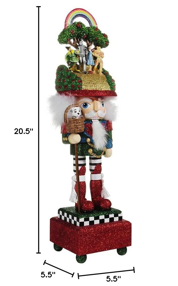Kurt Adler OZ6191S Nutcracker, Multi-Color, 20-inches Tall