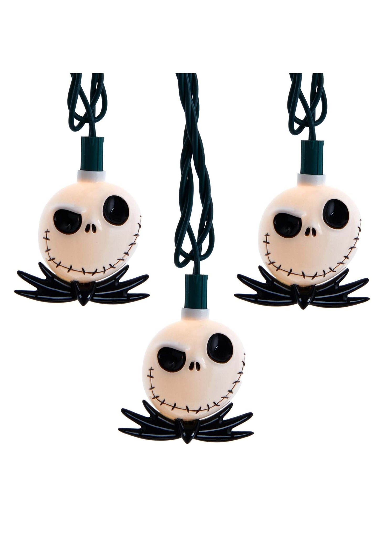 Kurt S. Adler 10-Light Nightmare Before Christmas Jack Skellington Set
