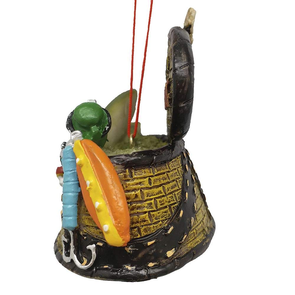 Fishing Basket Christmas Tree Ornament J8552