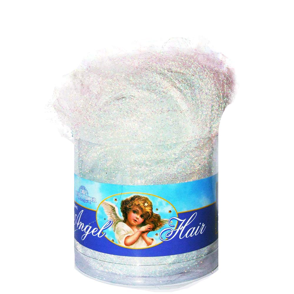 Kurt S. Adler 15-Gram PVC Iridescent Angel Hair Tinsel