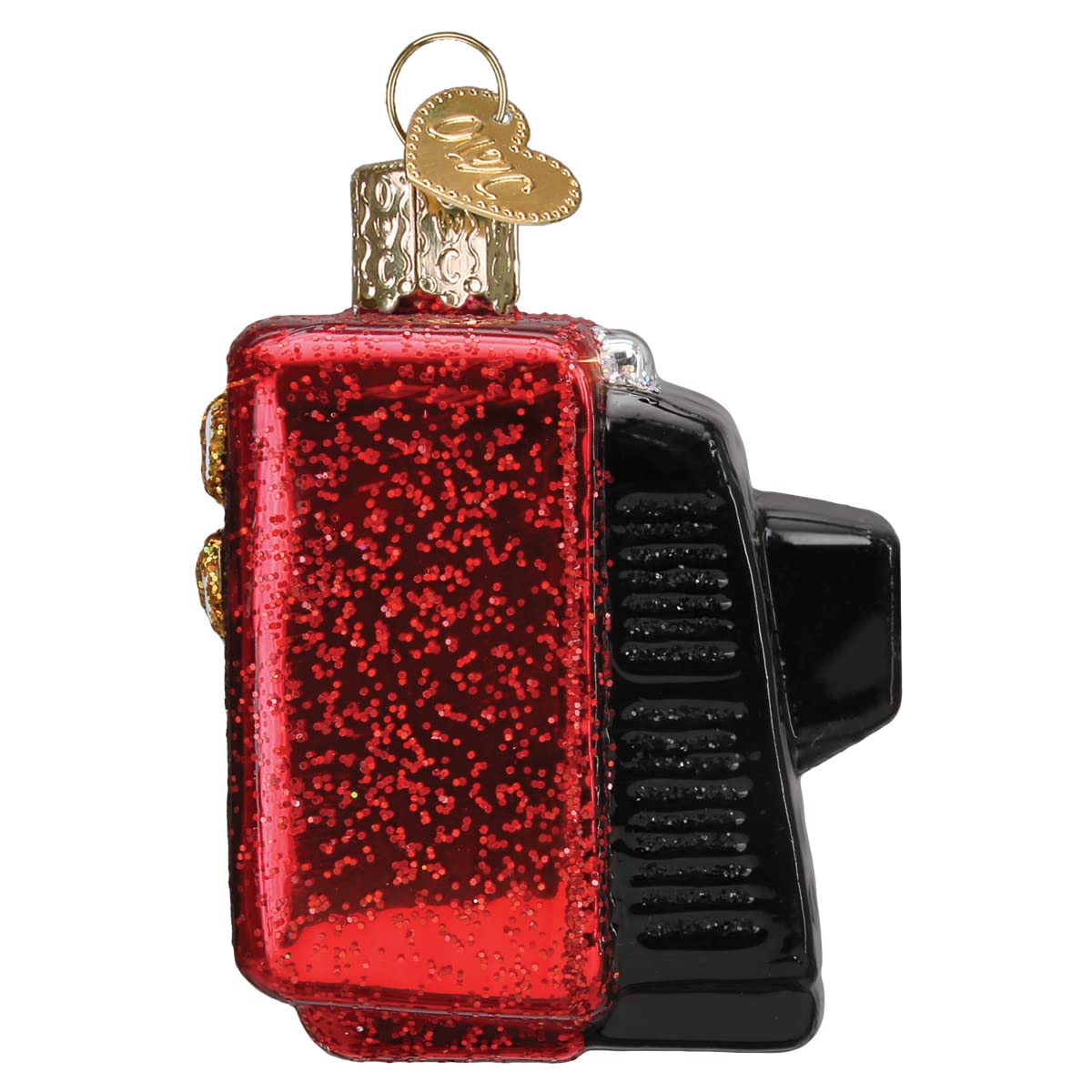 Old World Christmas Rudolph The Red-Nosed Reindeer 1964 TV Classic Glass Blown Ornament for Christmas Tree, Handcrafted Holiday Decoration, Rudolph Collection