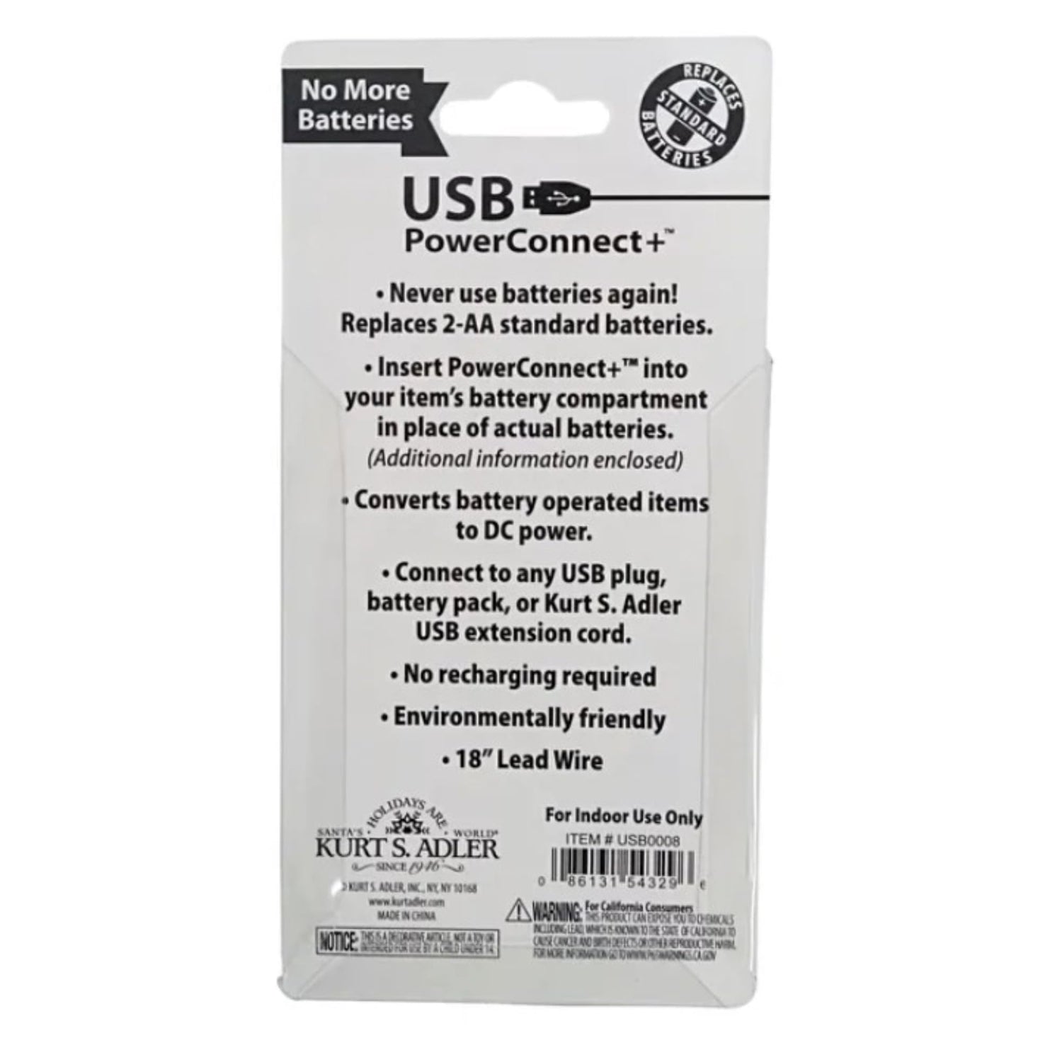 Kurt Adler USB PowerConnect+ 2