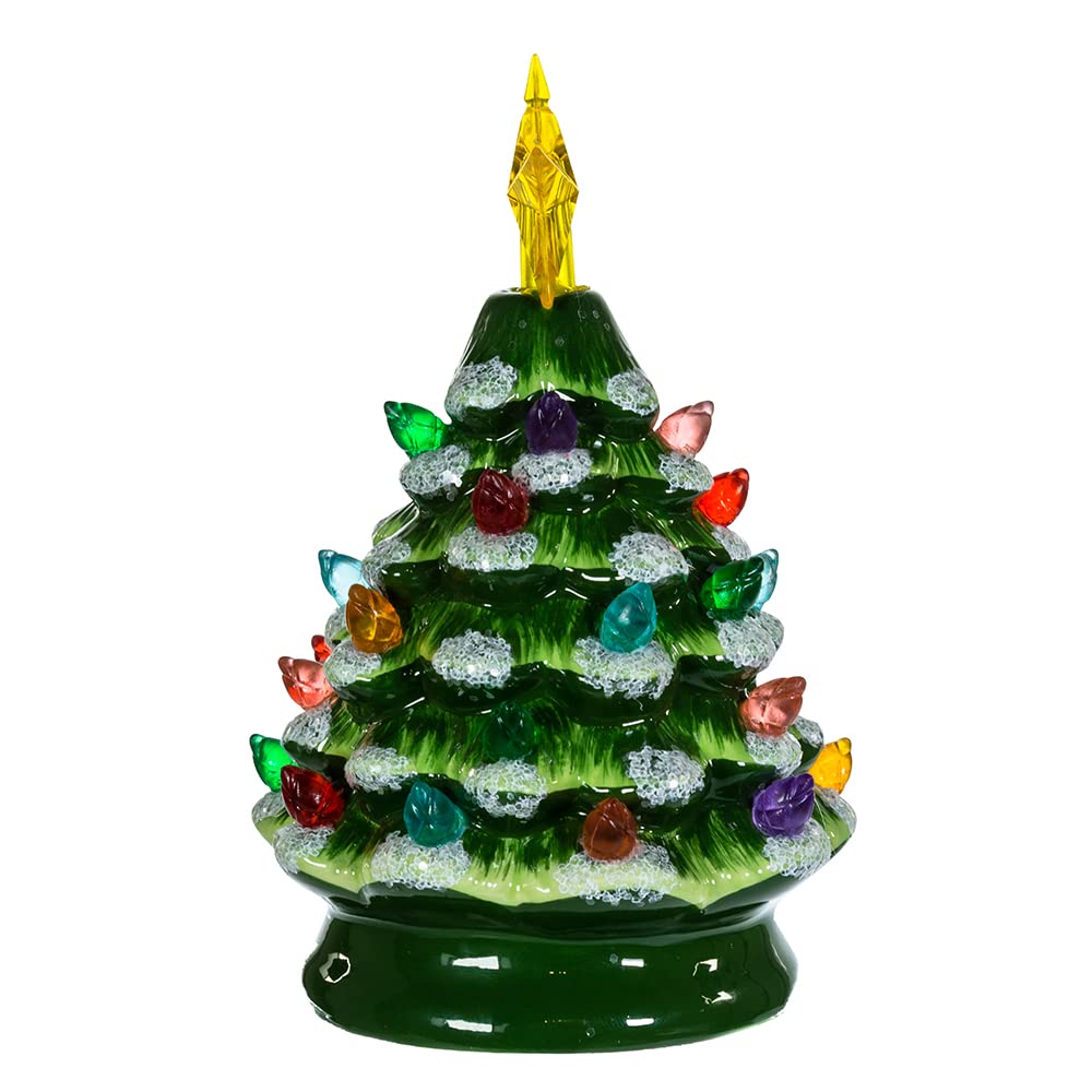 Kurt Adler C9537 Table Piece, Green, 5.5 inch